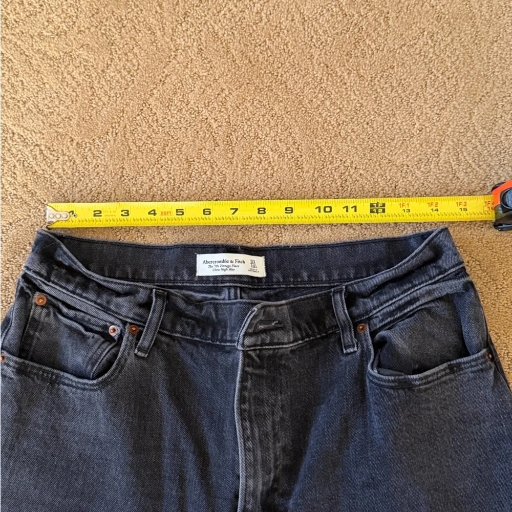 Abercrombie & Fitch 70s Vintage Flare aultra High Rise, 12S/31S